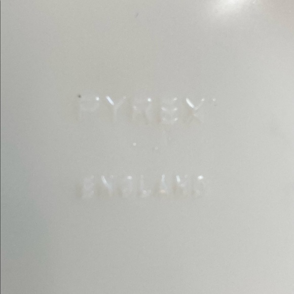 80s Zoom Series Pyrex from England in Blue and Orange Stripes, 2L capacity, JAJ - Picture 4 of 8